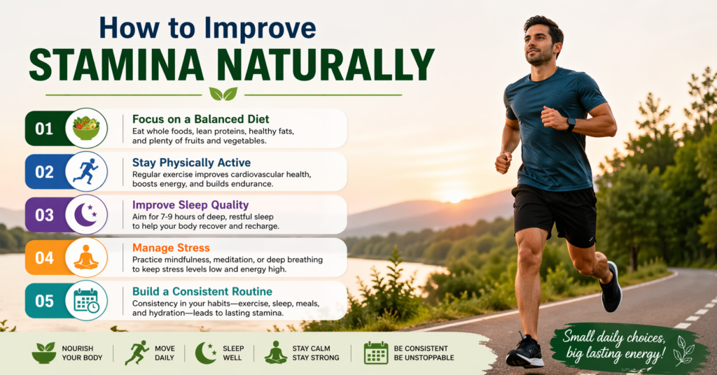 How to Improve Stamina Naturally