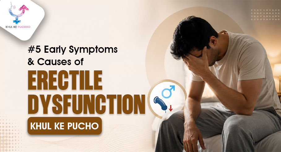 #5 Early Symptoms & Causes of Erectile Dysfunction – Khul Ke Pucho