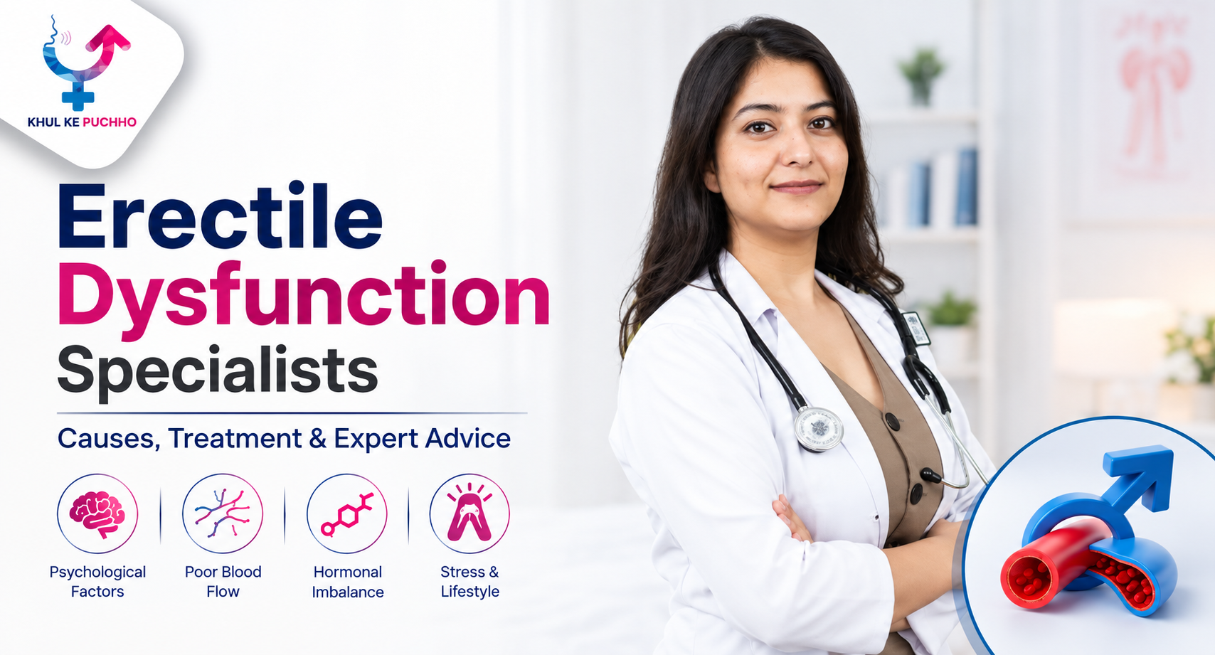 Erectile Dysfunction Specialists: Causes, Treatment & Expert Advice