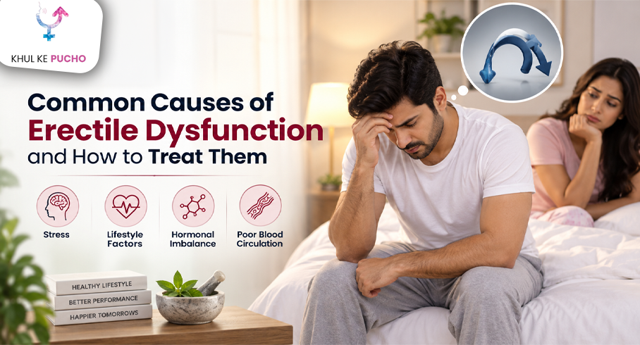 Common Causes of Erectile Dysfunction and How to Treat Them